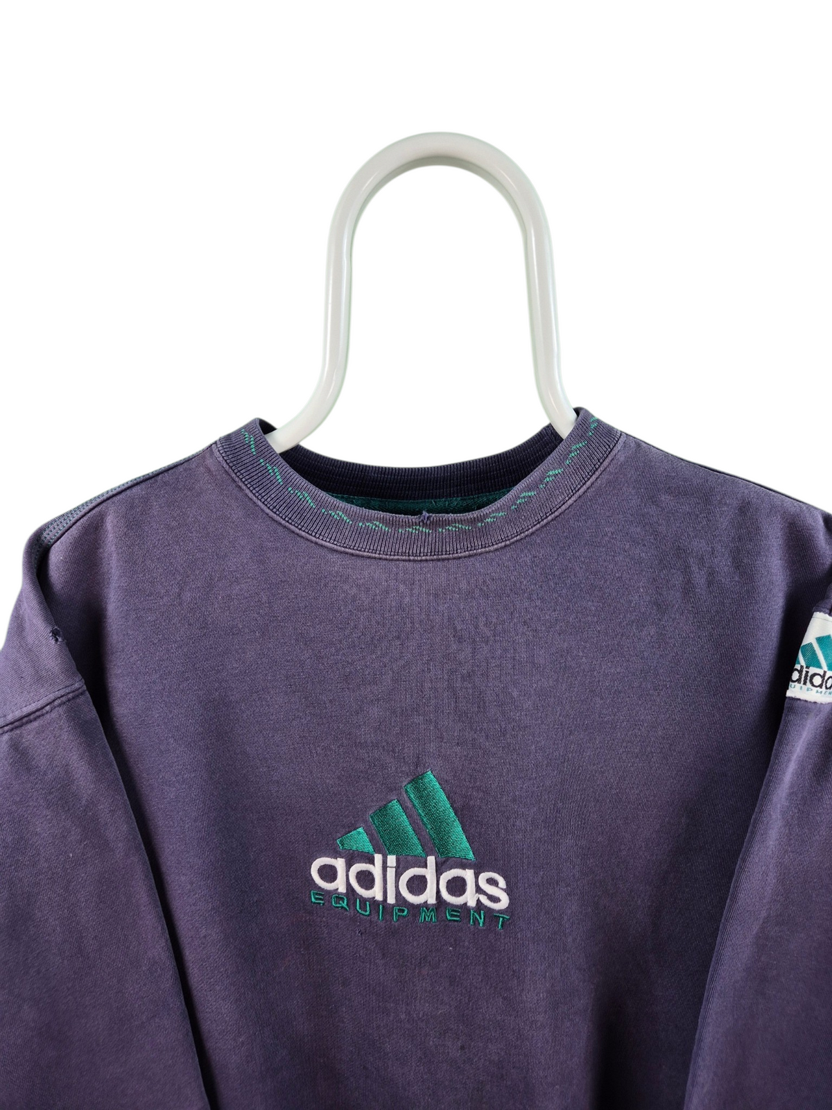 Adidas 90s Equipment Sweater Dames | Blauw | Maat S