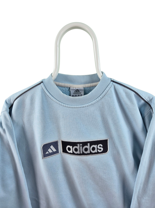 Adidas Sweatshirt Dames | Blauw | Maat XS