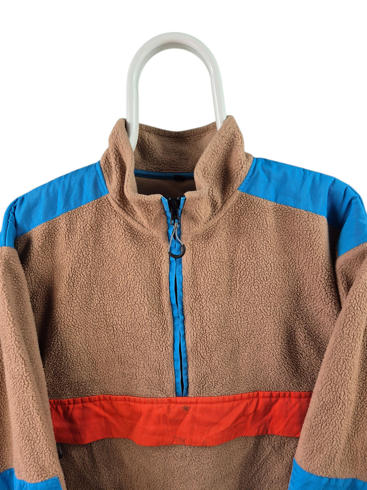 Crazy 90s Fleece Sweater Heren | Bruin | Maat L