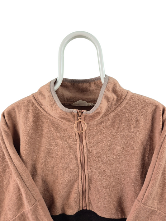 Fleece Sweater Dames | Bruin | Maat XXL