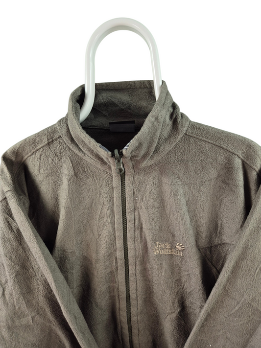 Jack Wolfskin Fleece Vest Heren | Grijs | Maat M