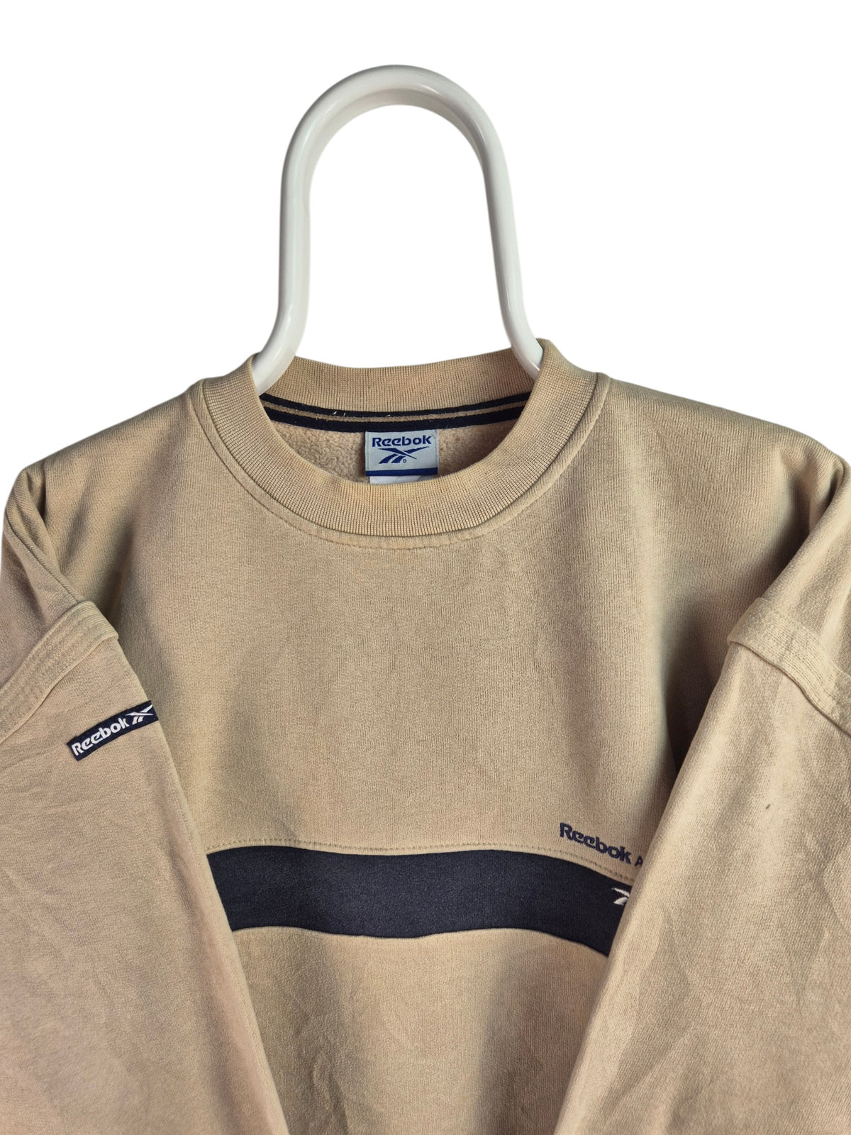 Reebok 90s Sweater Heren | Beige | Maat M