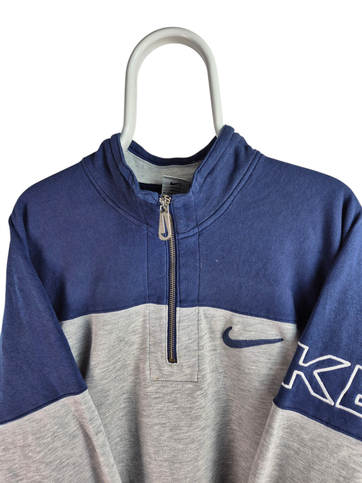 Nike 90s Quarter Zip Sweater Heren | Grijs | Maat M