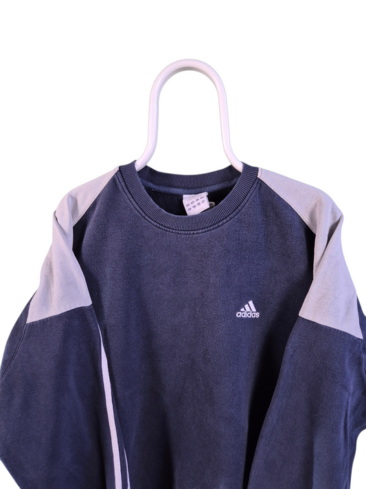 Adidas chest logo sweater maat L