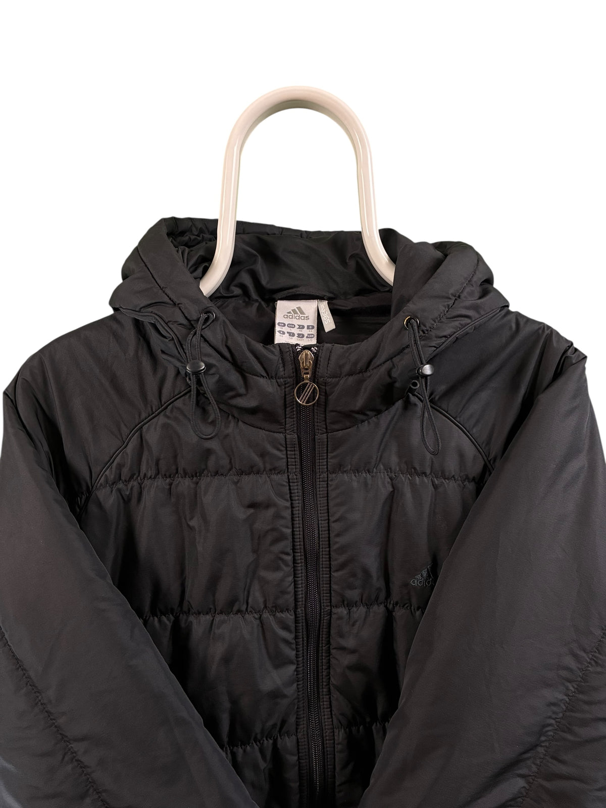 Adidas Gewatteerde Jas Dames | Zwart | Maat L