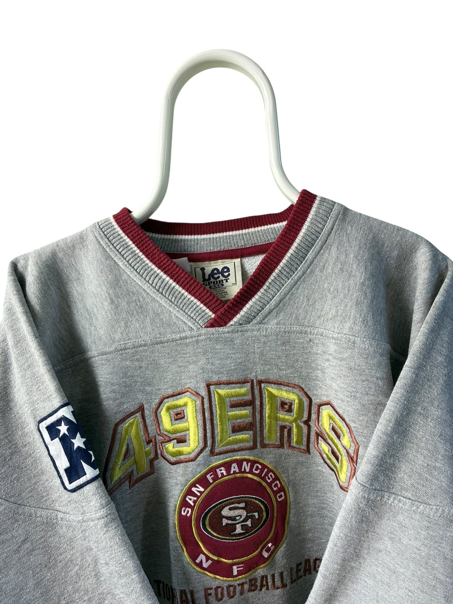 Lee heavy weight Football sweater maat XXL