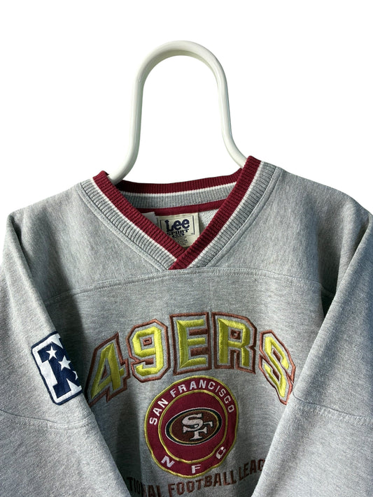 Lee heavy weight Football sweater maat XXL