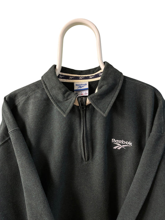 Reebok quarter zip sweater maat XL