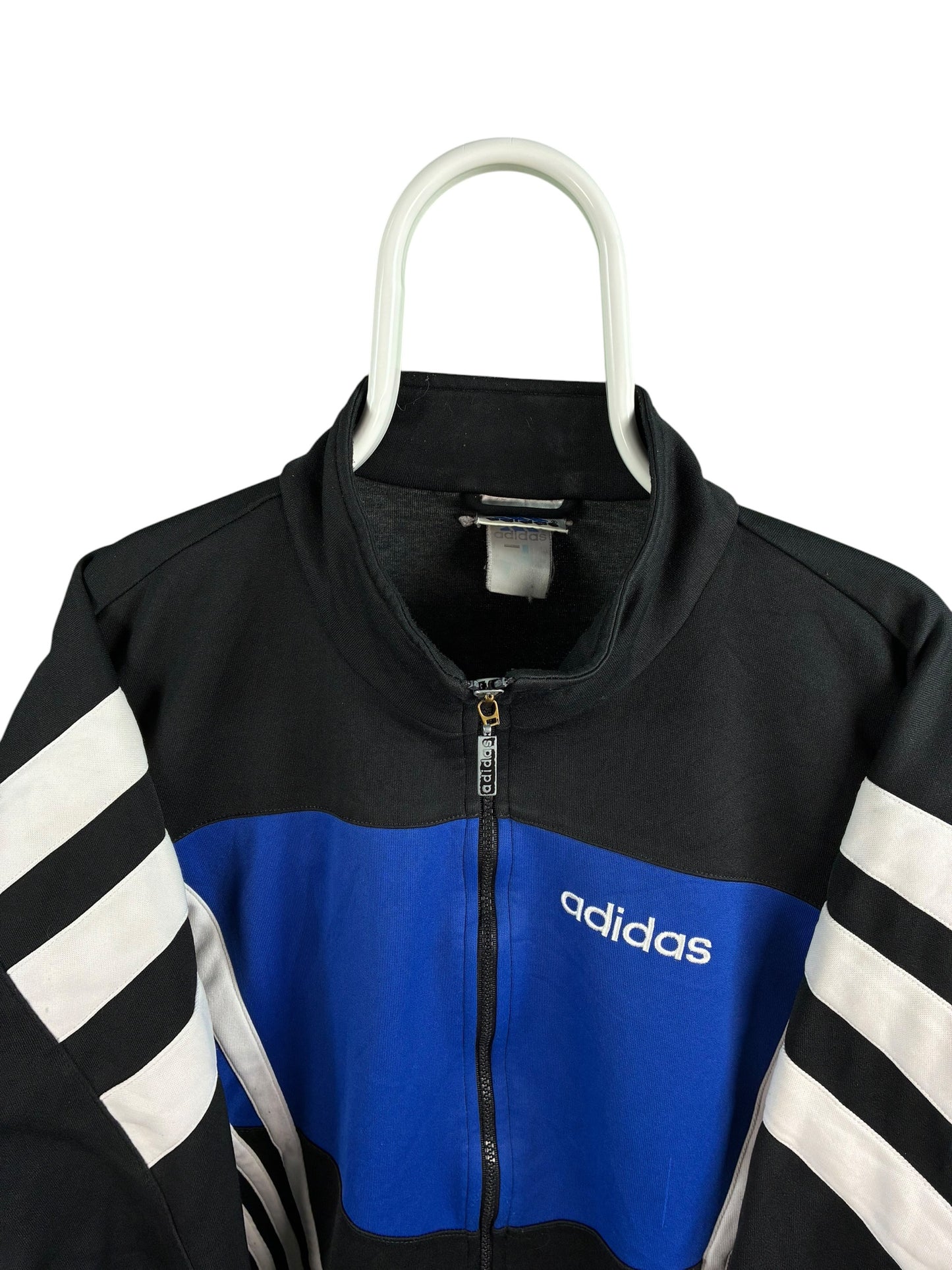 Vintage 90s Adidas track Jack maat L heren zwart
