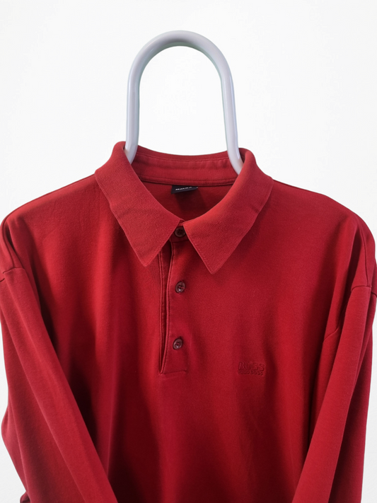 Hugo Boss lons sleeve polo maat L