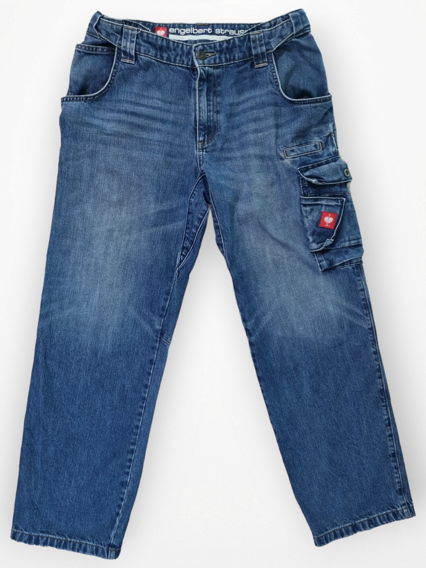 Vintage cargo jeans maat W34
