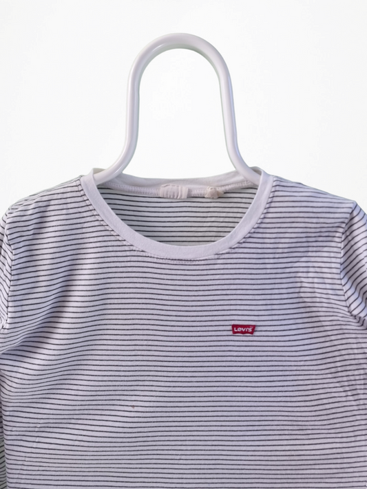Levi's striped long sleeve tee maat S