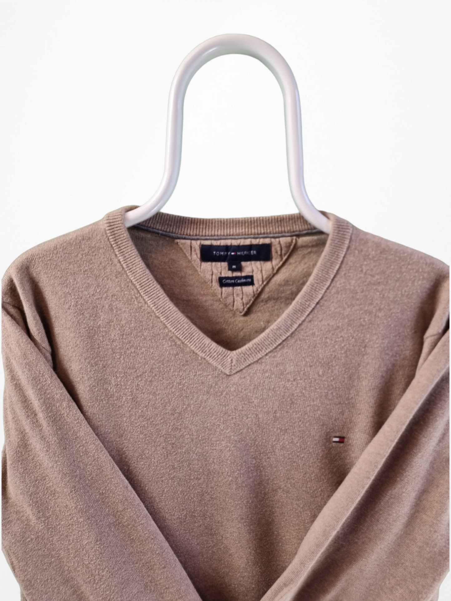 Tommy Hilfiger Trui Heren | Bruin | Maat M