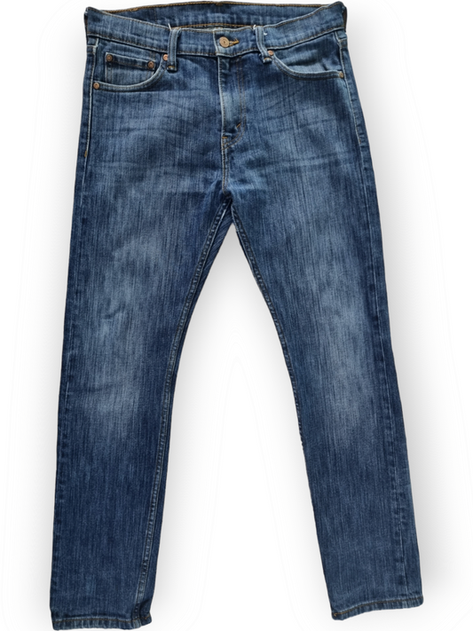 Levi's Slim Jeans Heren | Blauw | Maat W30 L30