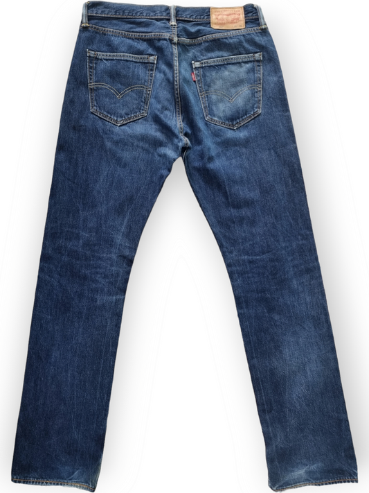 Levi's 501 Jeans Heren | Blauw | Maat W34 L36