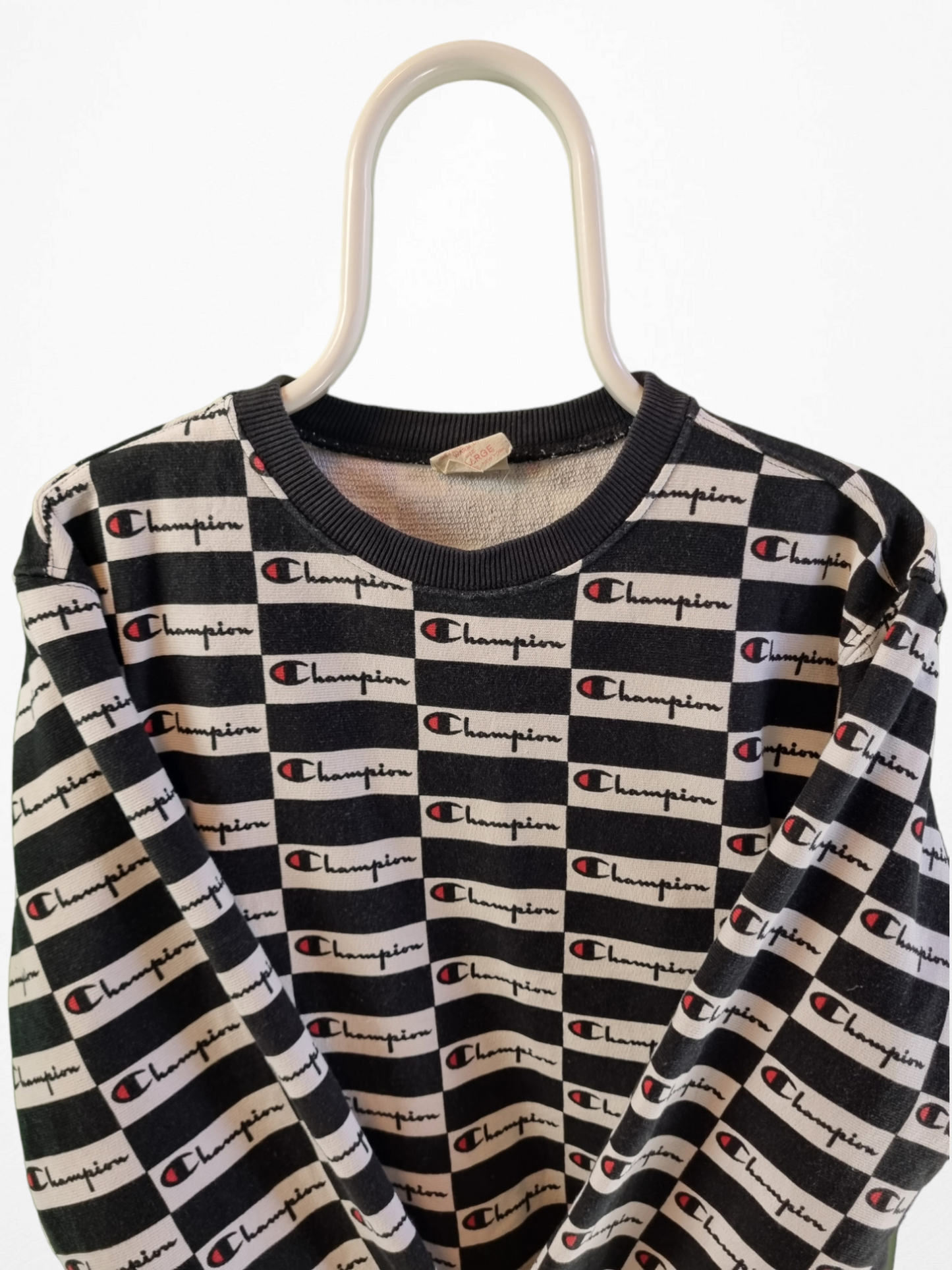 Champion Sweater Heren | Zwart | Maat L