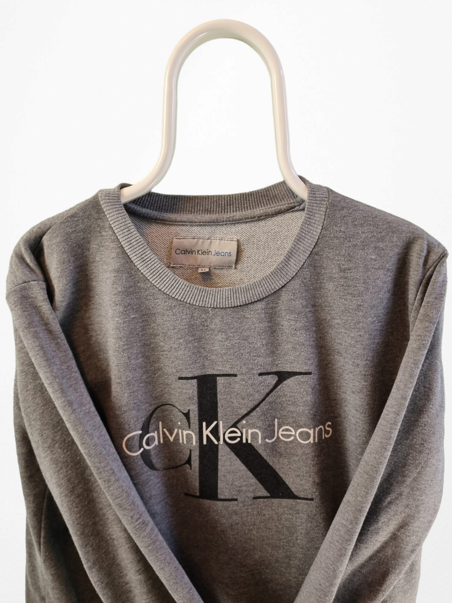 Calvin Klein Sweater Dames | Grijs | Maat M