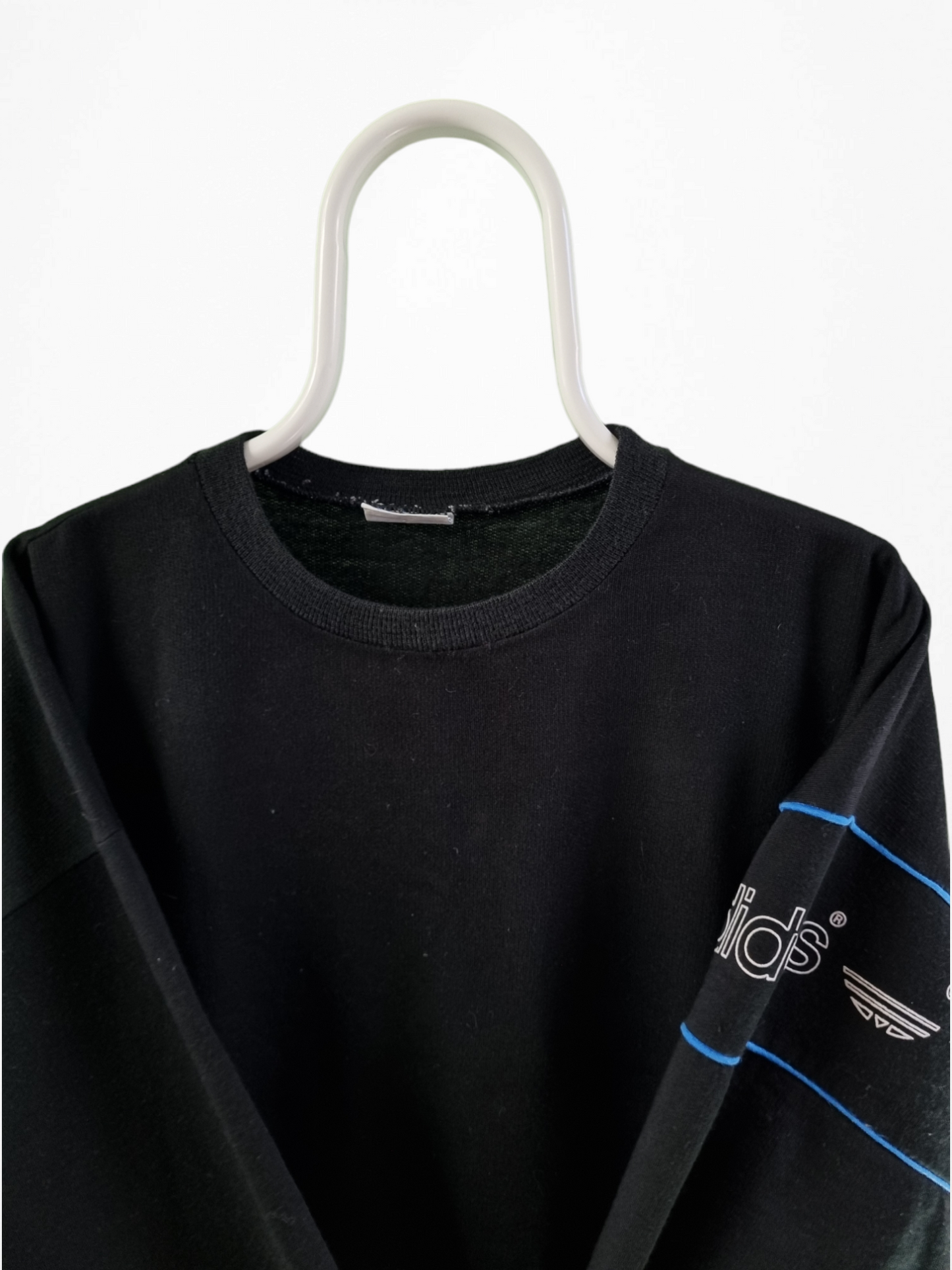 Adidas 70s Sweater Heren | Zwart | Maat L
