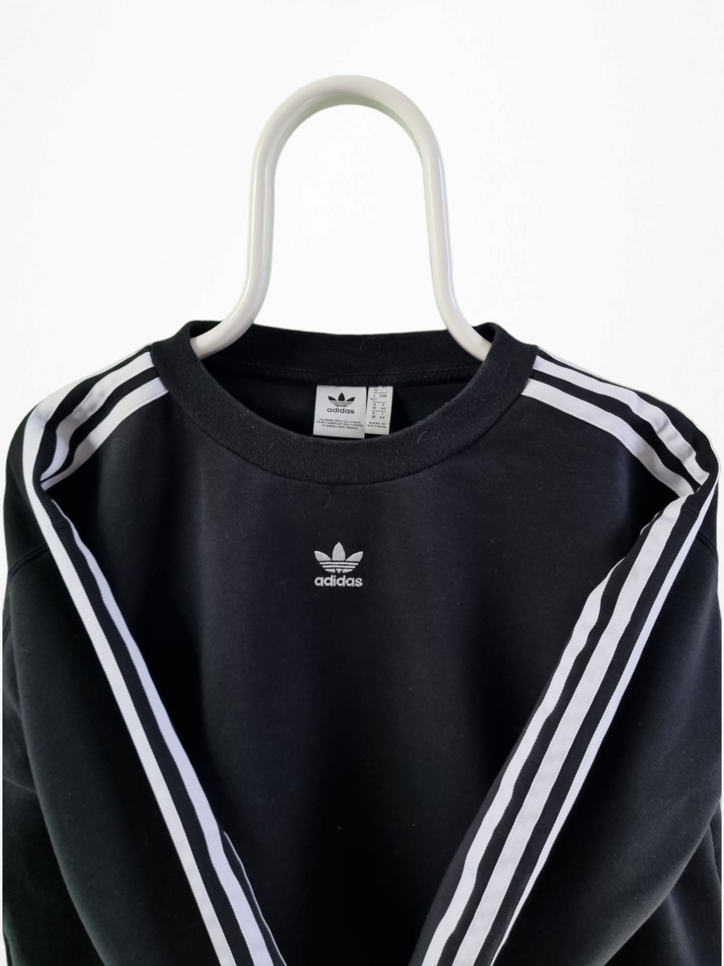 Adidas Sweater Dames | Zwart | Maat M