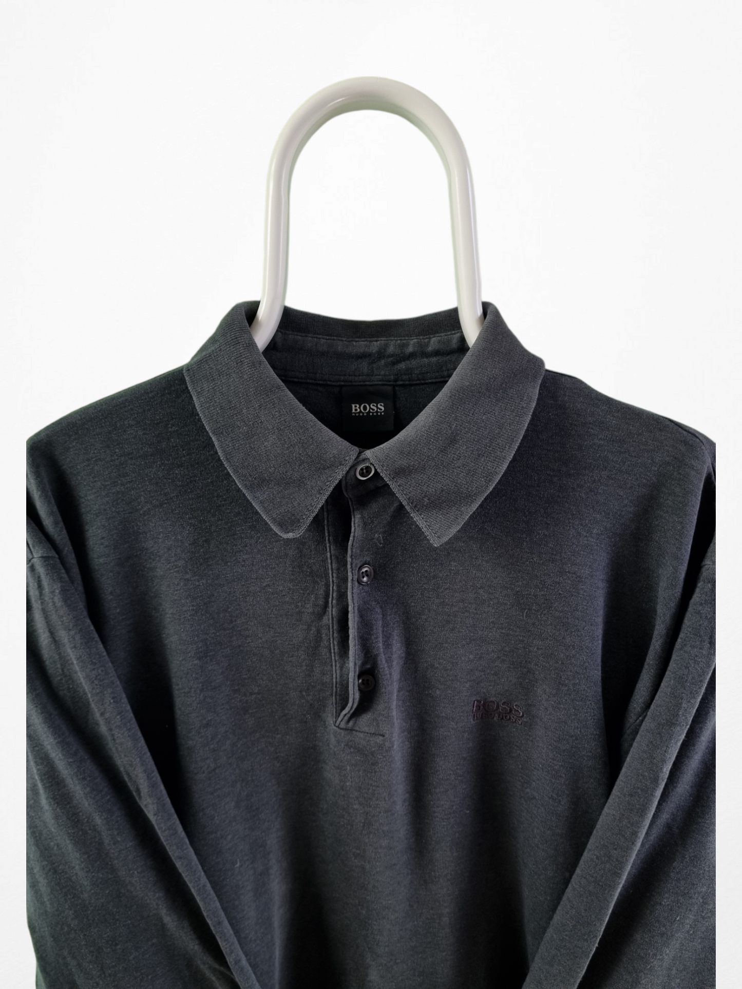 Hugo Boss LS polo maat XL