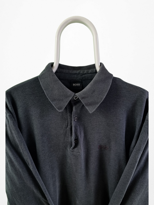 Hugo Boss LS polo maat XL