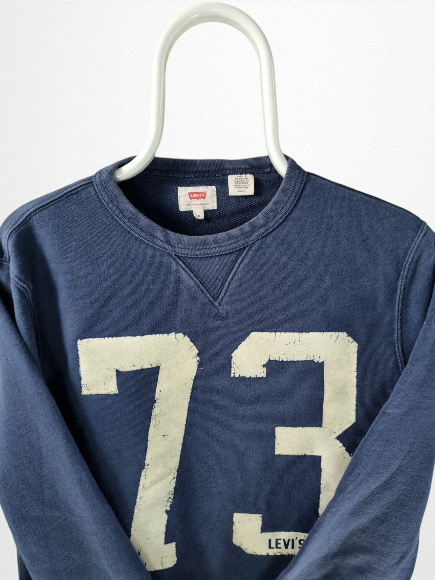 Levi's Sweater Heren | Blauw | Maat S
