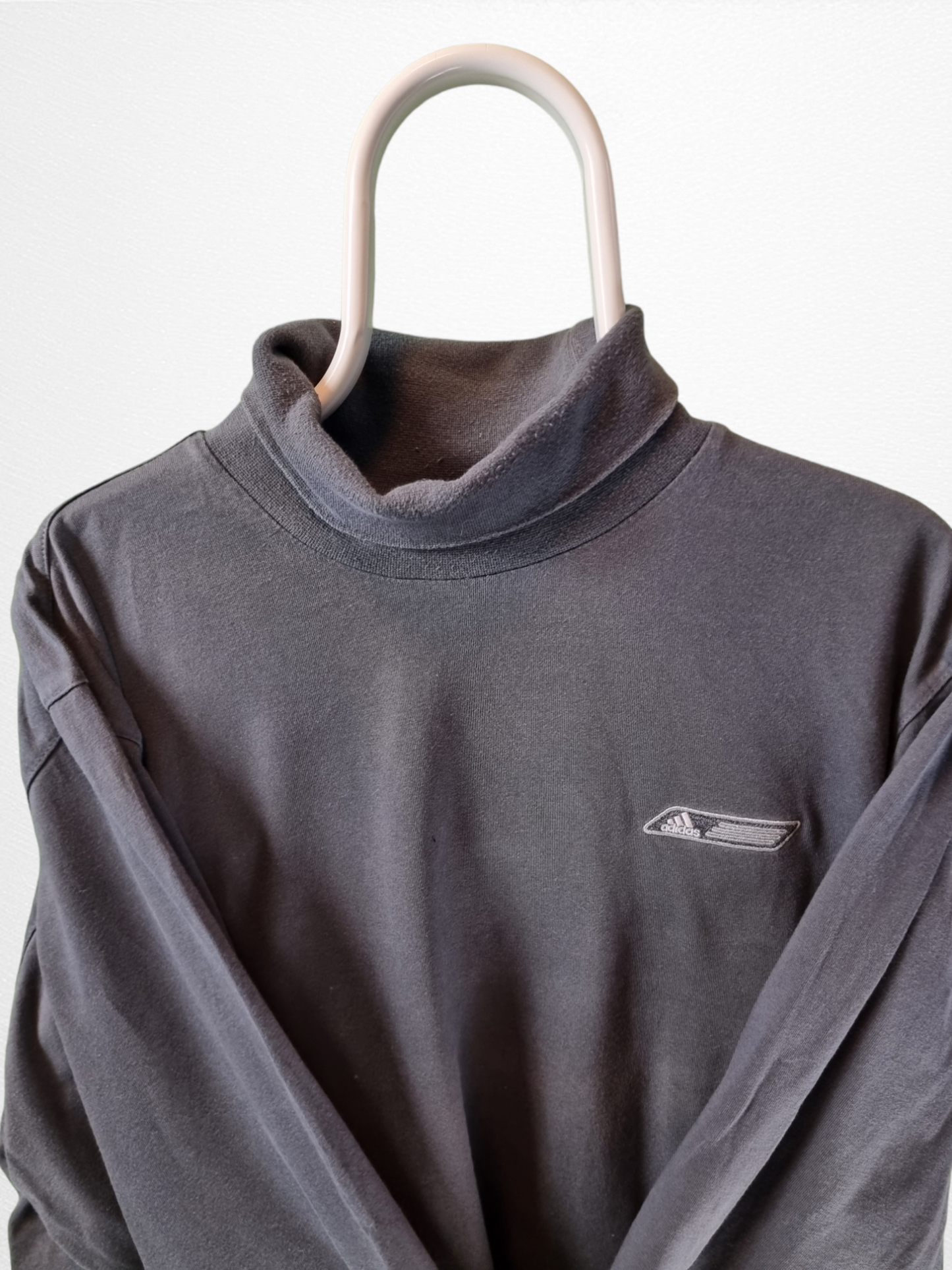 Adidas Lightweight Col Sweater Heren | Blauw | Maat XL