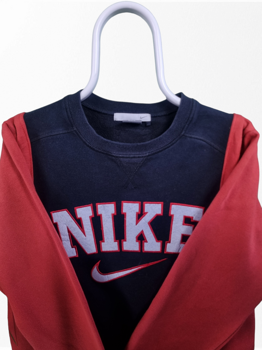 Nike rework spell out sweater maat S