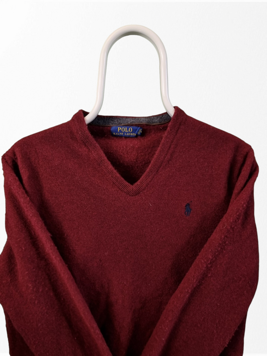 Ralph Lauren cashmere wool v-neck trui maat M