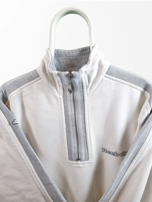 Reebok quarter zip sweater maat S