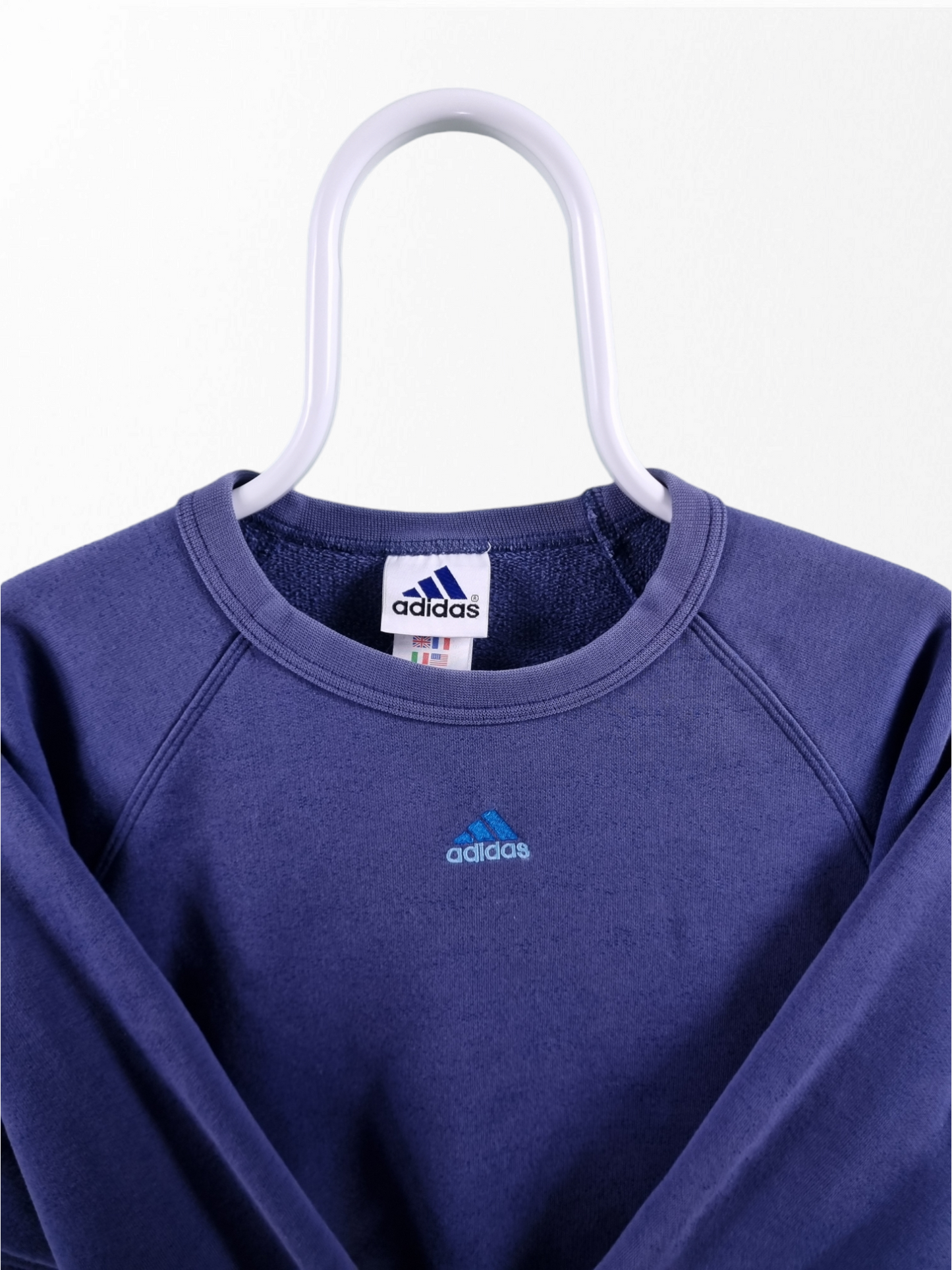 adidas 90s center logo sweater maat S