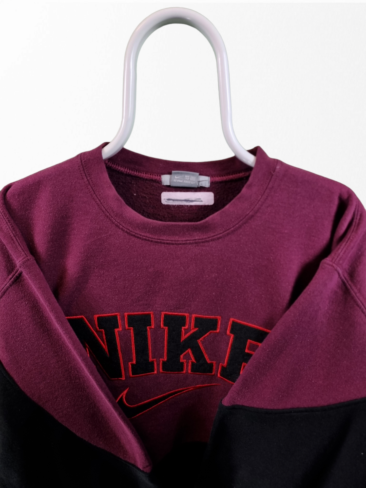 Nike spell out reworked sweater maat M L