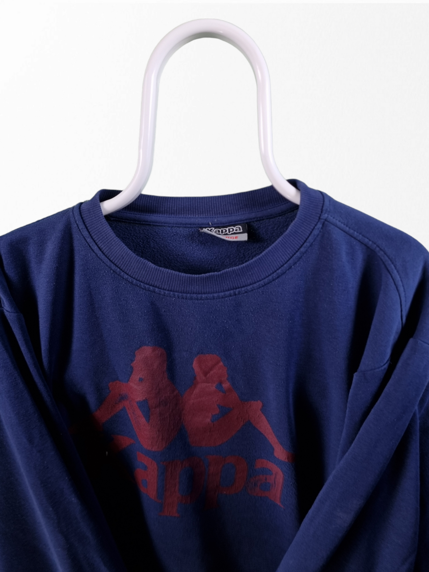 Kappa front logo sweater maat XL