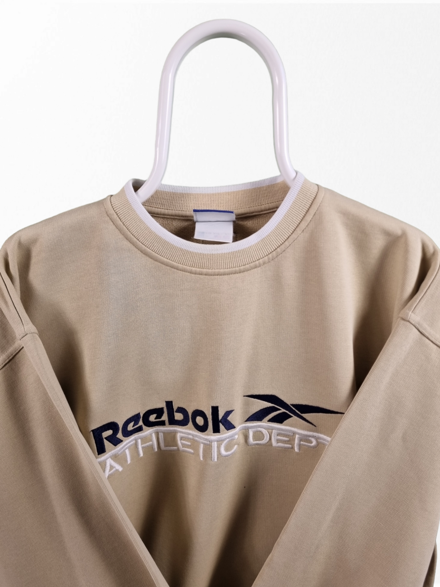 Reebok embroidered text sweater maat S/M