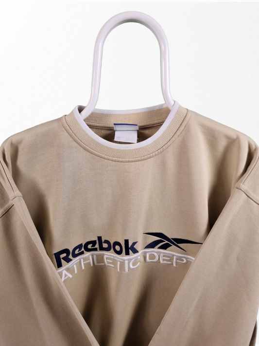 Reebok embroidered text sweater maat S/M