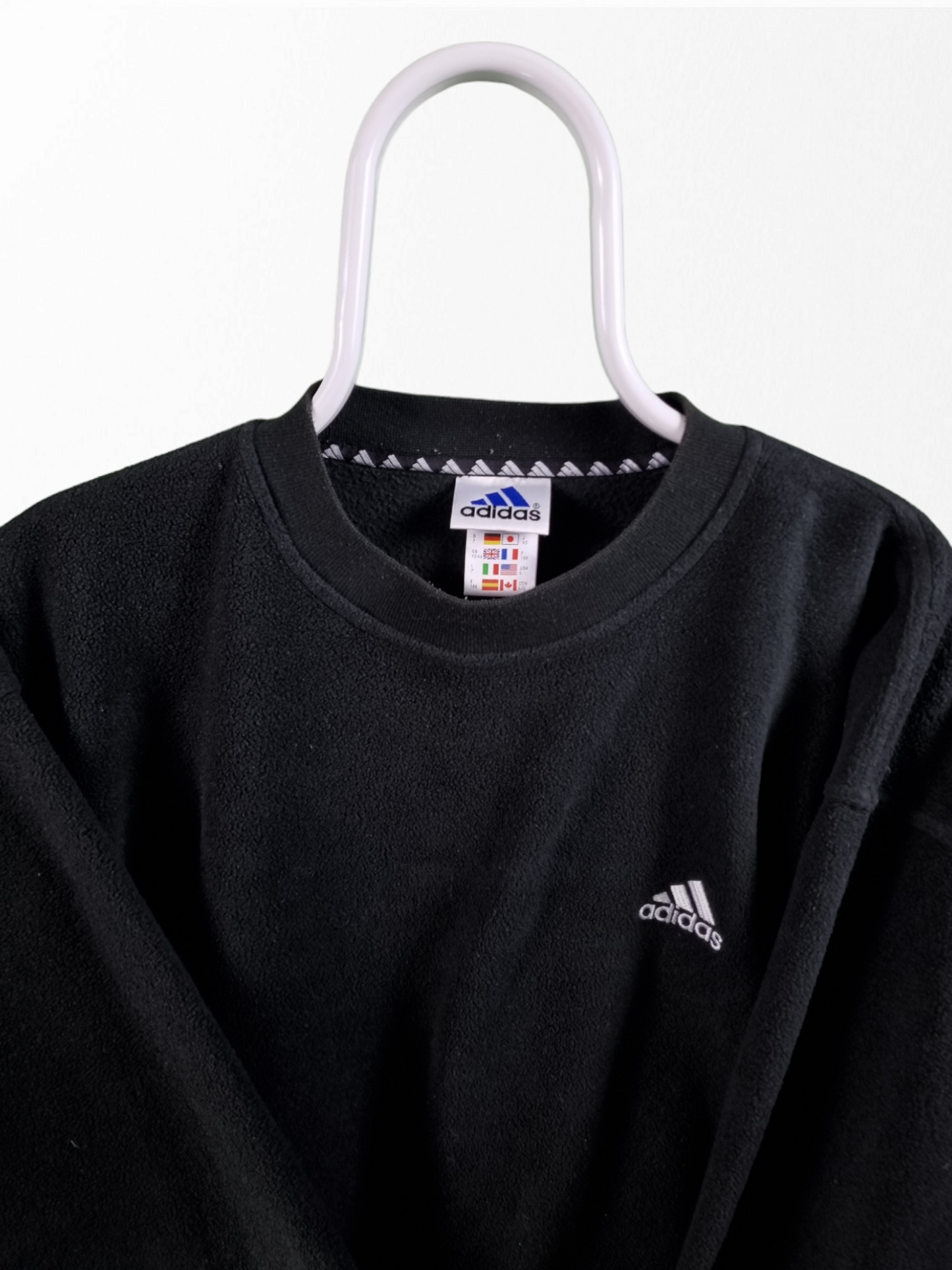Adidas 90s fleece sweater maat L
