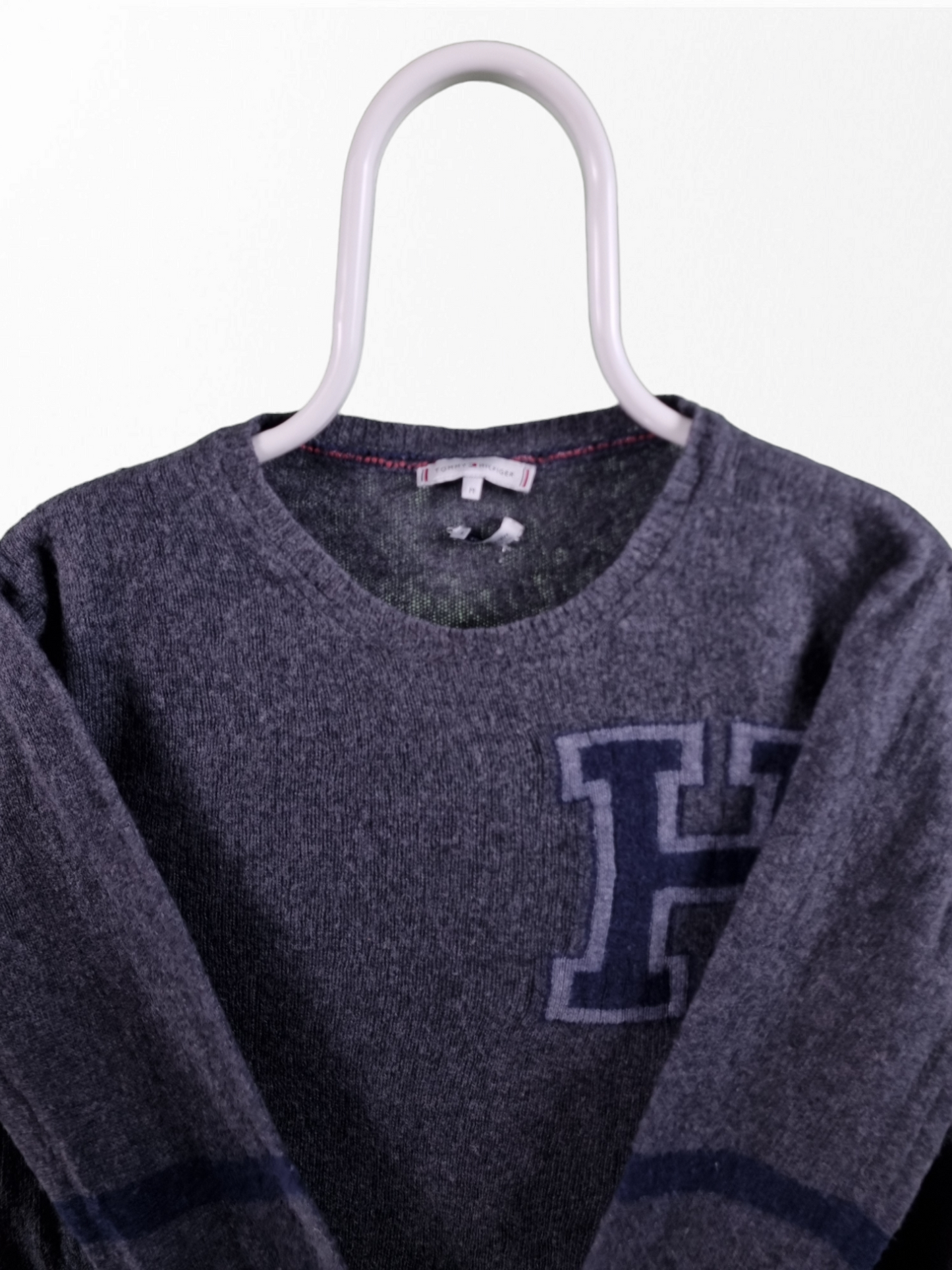 Tommy Hilfiger Trui Dames | Grijs | Maat M