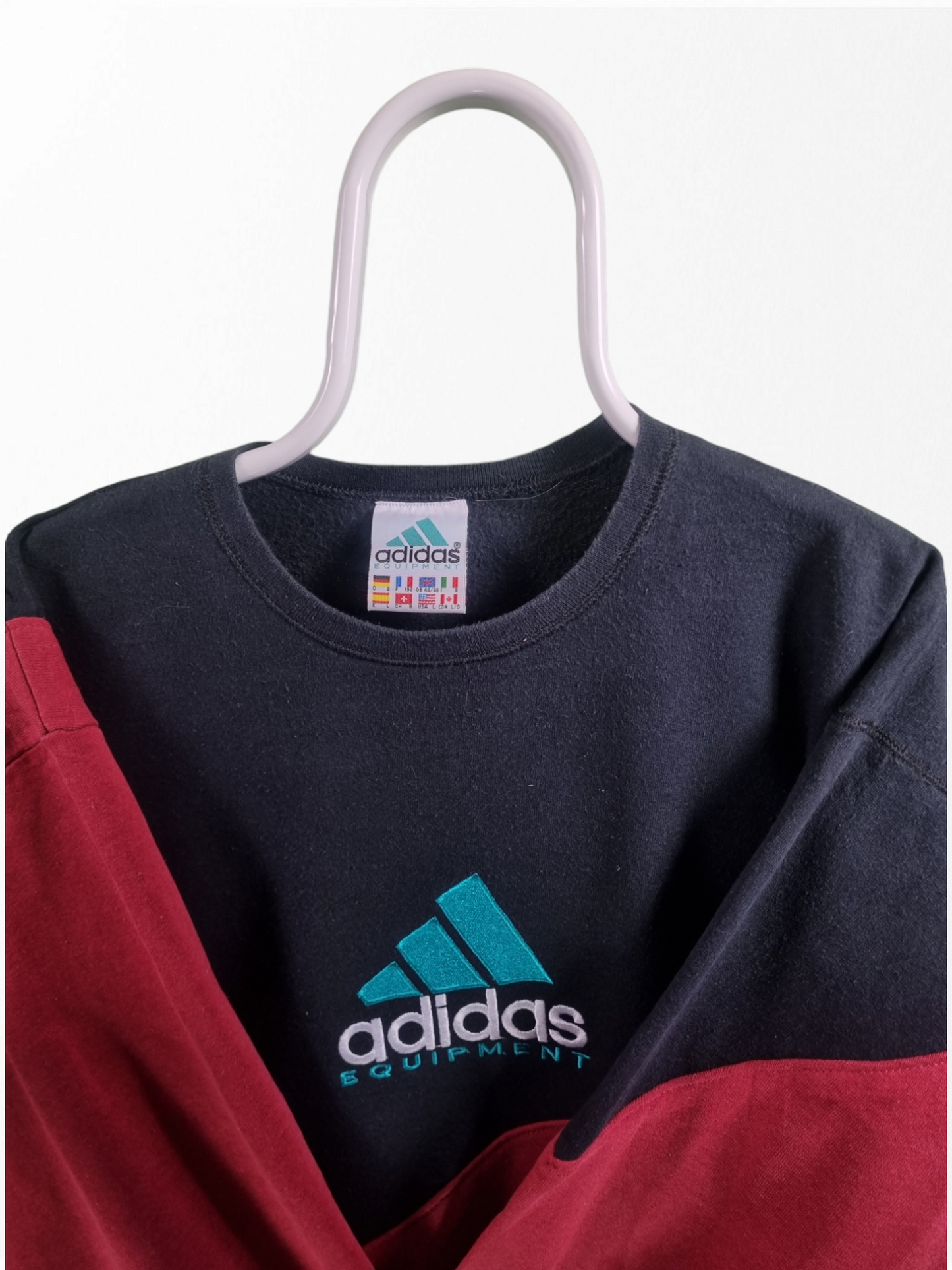 Adidas 90s reworked equipment sweater maat M
