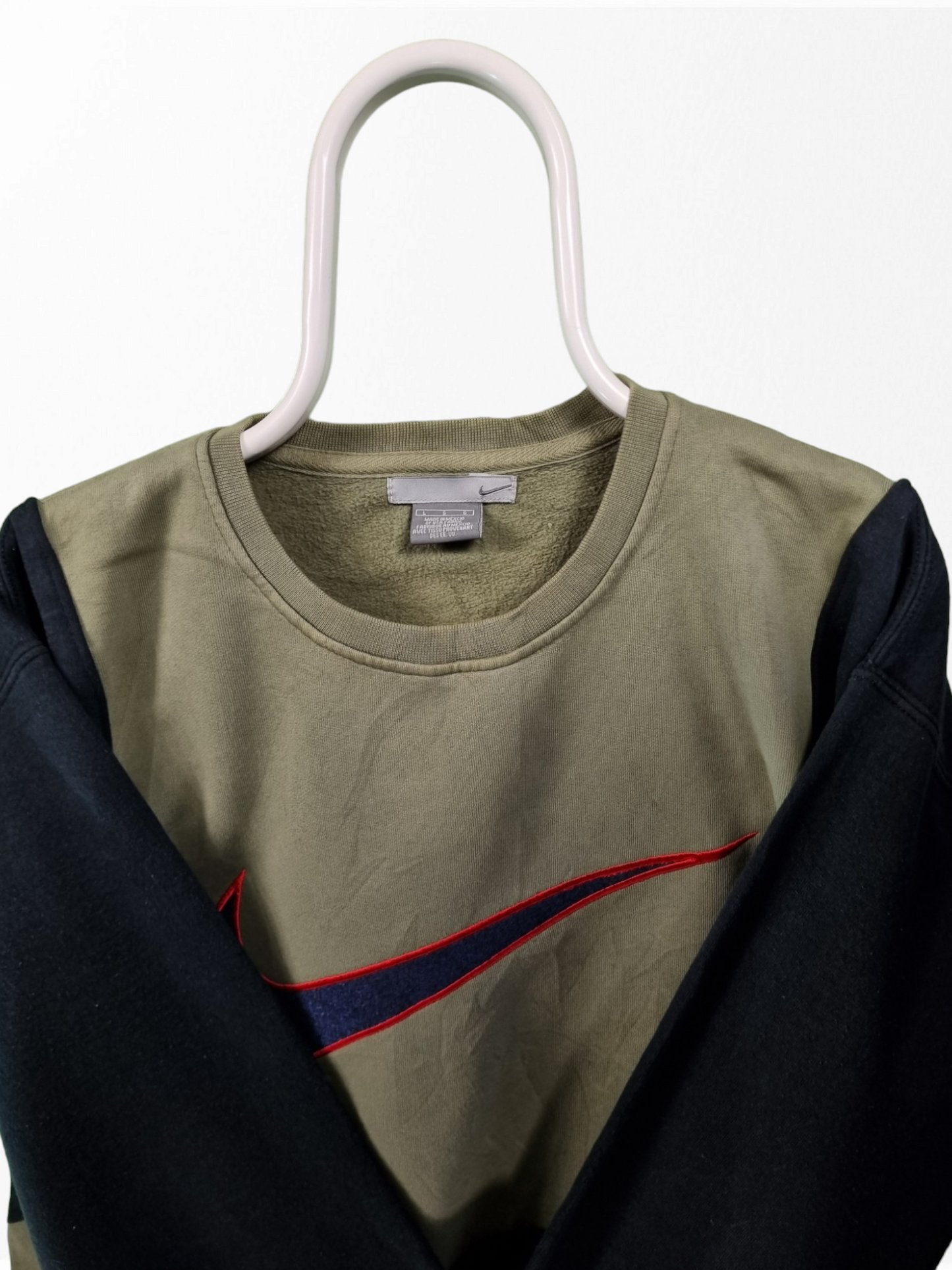 Nike Big Swoosh rework sweater maat M