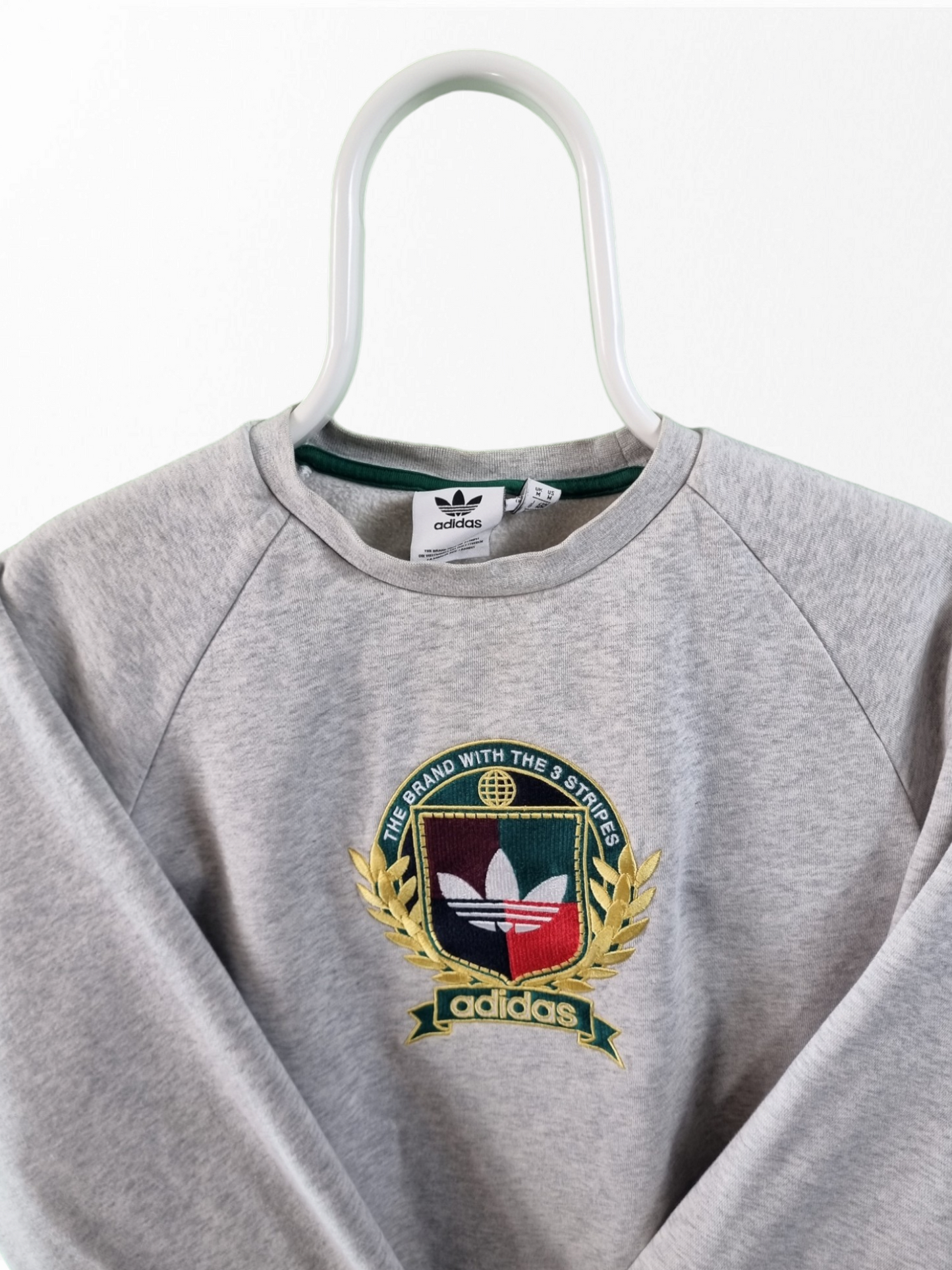 Adidas embroidered logo sweater maat M