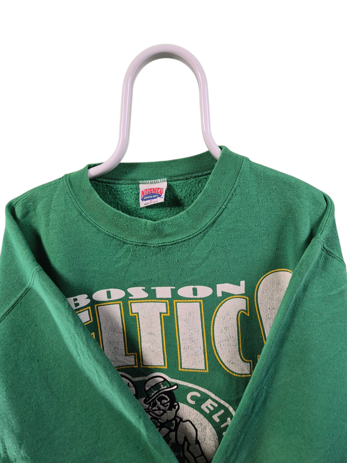 Nutmeg Celtics Sweater Heren | Groen | Maat M