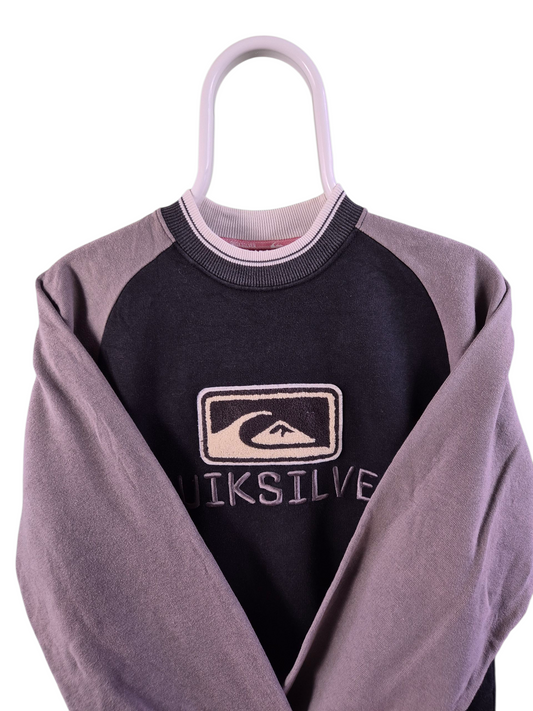 Quicksilver front logo sweater maat S