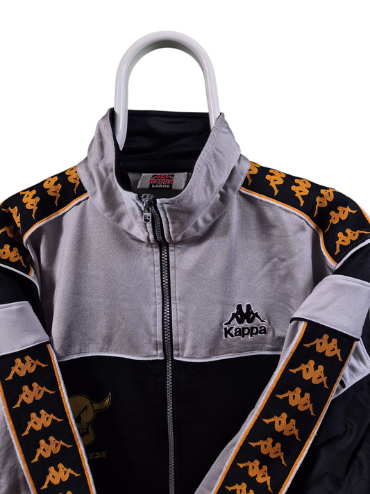 Kappa tape sleeve track jacket maat L