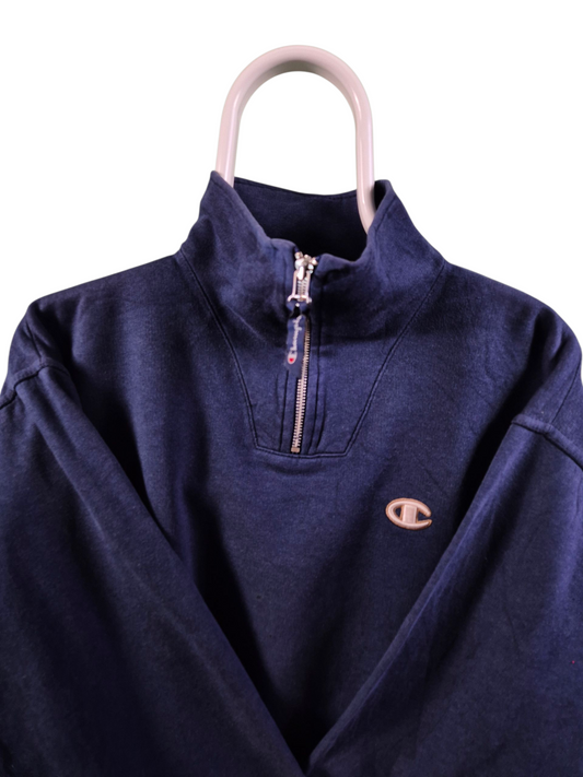 Champion USA made quarter zip sweater maat M