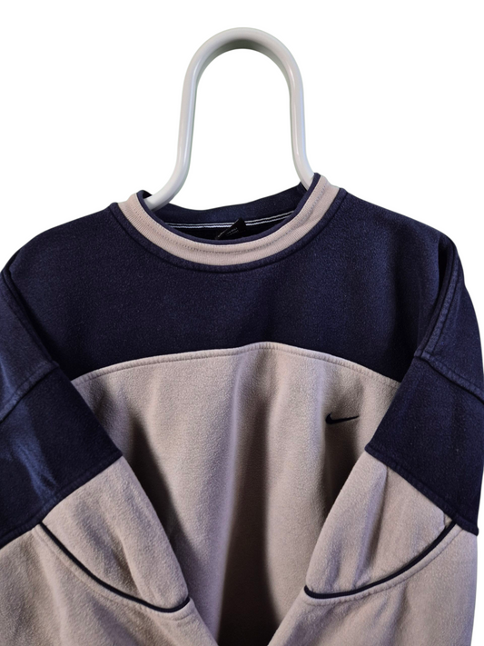 Nike chest swoosh heavy weight sweater maat L