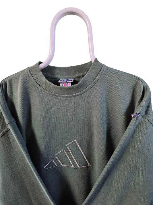 Adidas 90s front logo sweater maat XL
