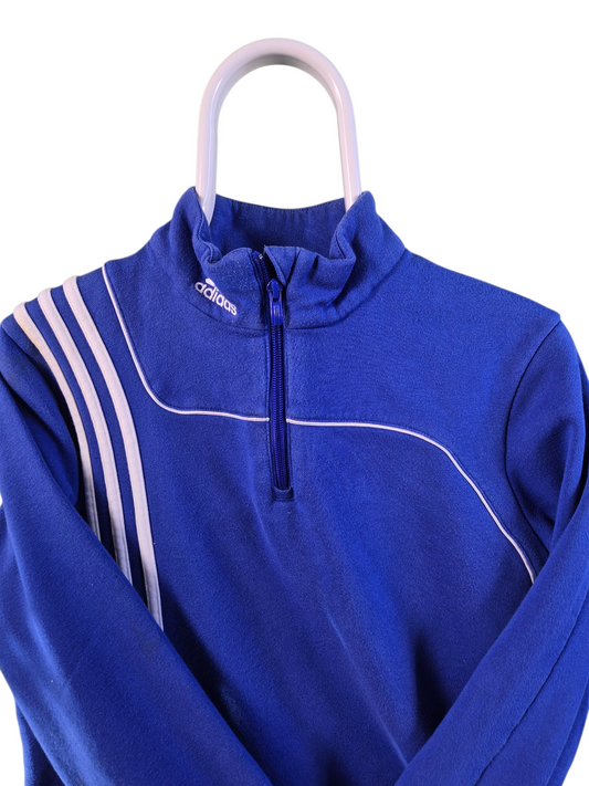 Adidas quarter zip sweater maat S