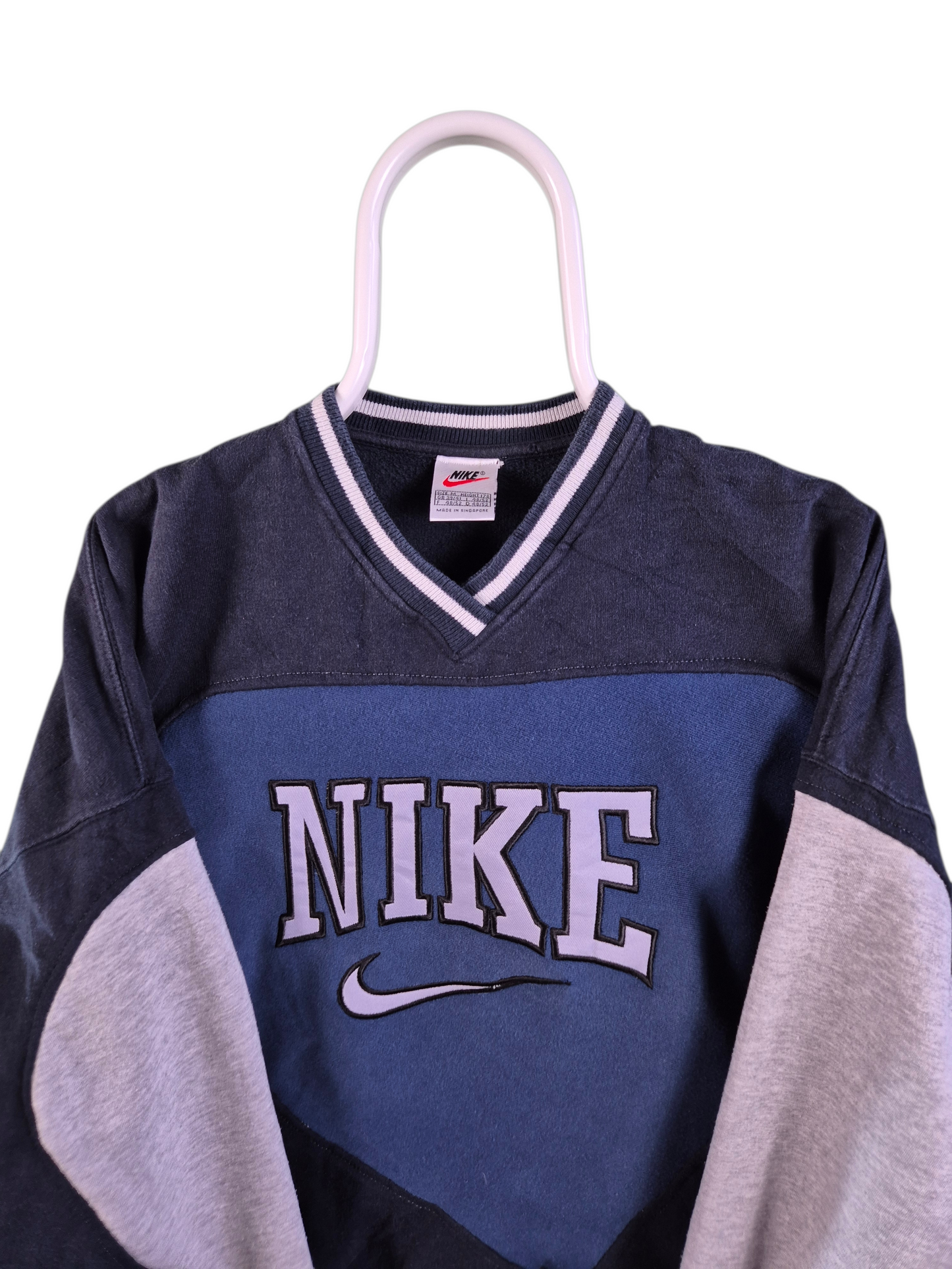 Nike Rework Sweater Heren | Blauw | Maat M