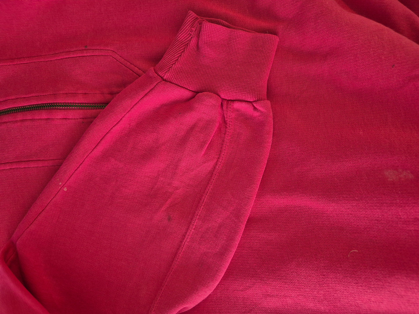 Champion USA Made Quarter Zip Sweater Dames | Roze | Maat M