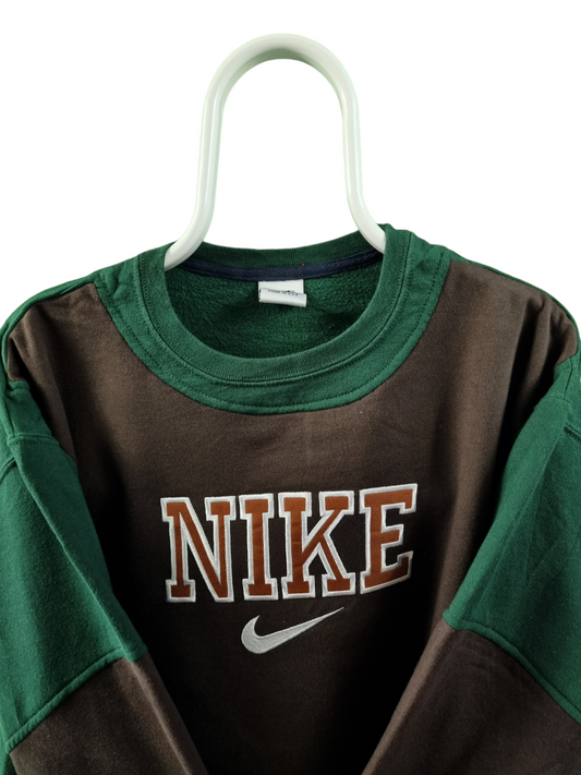 Nike 90s rework spell out sweater maat M